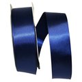 Reliant Ribbon 10.5 in. 50 Yards Double Face Satin Ribbon, Navy 4950-055-09K